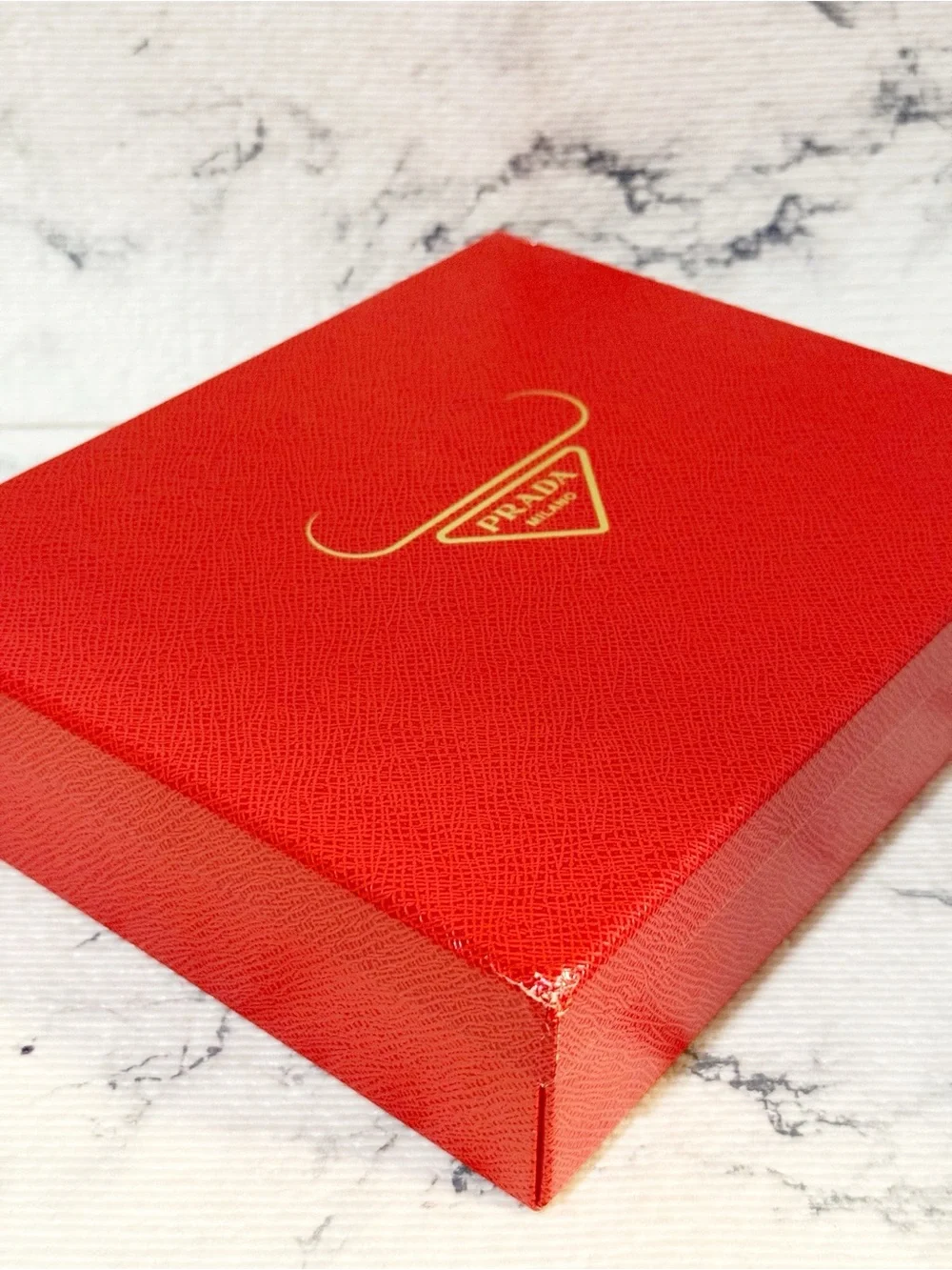 Prada Red Box for Storage / Decor Emopty - Picture 10 of 15